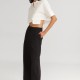 THE PARFET CROPPED SHIRT WHITE THE PARFET CROPPED SHIRT WHITE
