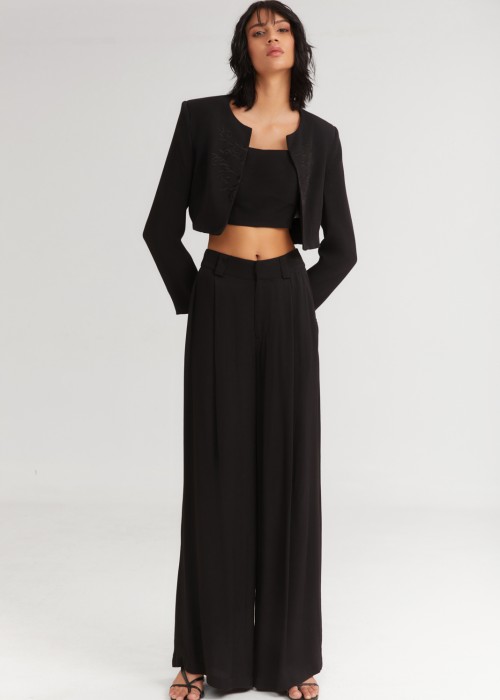 ΤΗΕ CRUNCHY PANTS BLACK