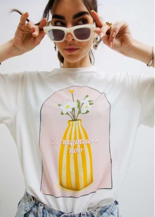 MANIFEST T-SHIRT PRINT JASMINE