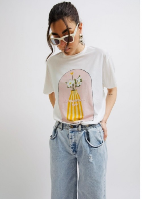 MANIFEST T-SHIRT PRINT JASMINE MANIFEST T-SHIRT PRINT JASMINE