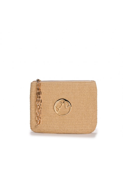 BEIGE STRAW  WOMAN