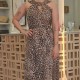 leopard maxi dress leopard maxi dress