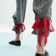 THE PANTS GINGHAM BLACK