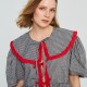 ΤΗΕ ΤΟP GINGHAM BLACK